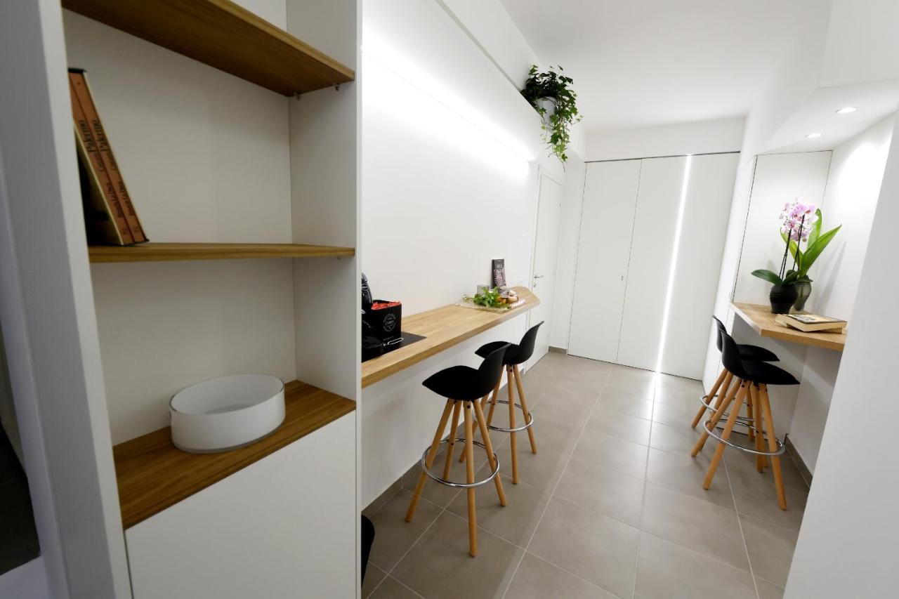Blu In Blu Comfort Rooms Terrasini Bagian luar foto