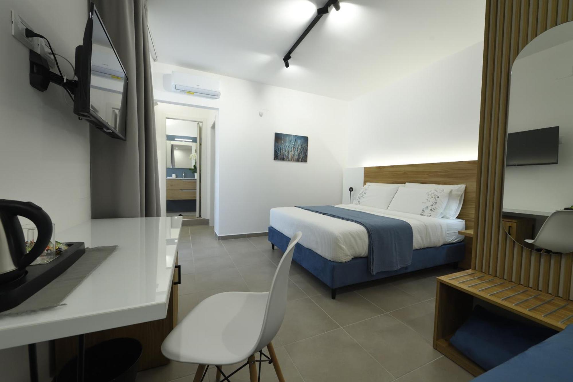 Blu In Blu Comfort Rooms Terrasini Bagian luar foto